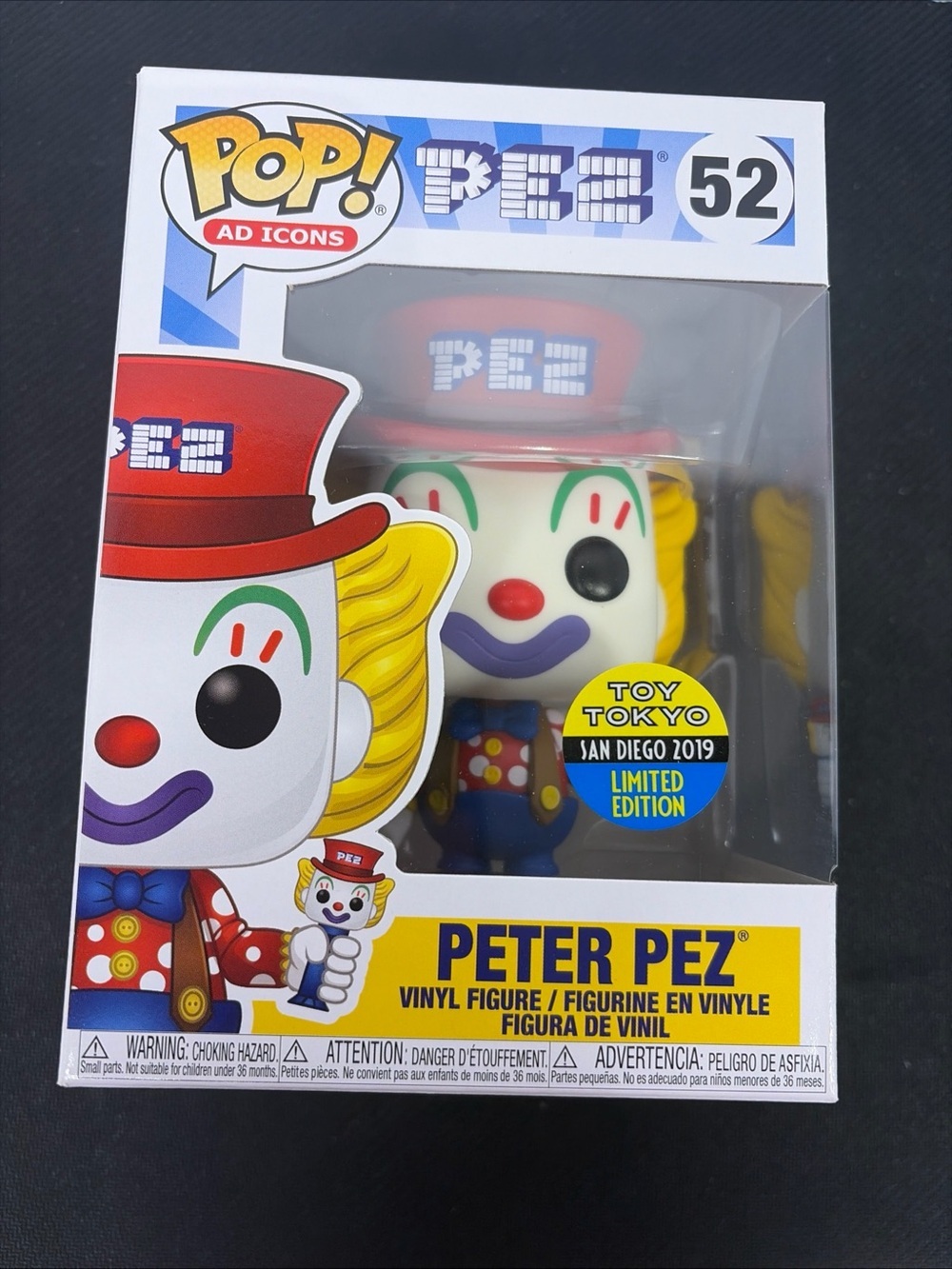 Funko POP! Ad Icons PEZ Peter Pez #52 Toy Tokyo Exclusive Vinyl Figure